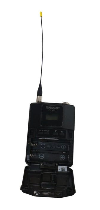 Shure QLXD1 G50 470-534 MHz Wireless Bodypack Transmitter