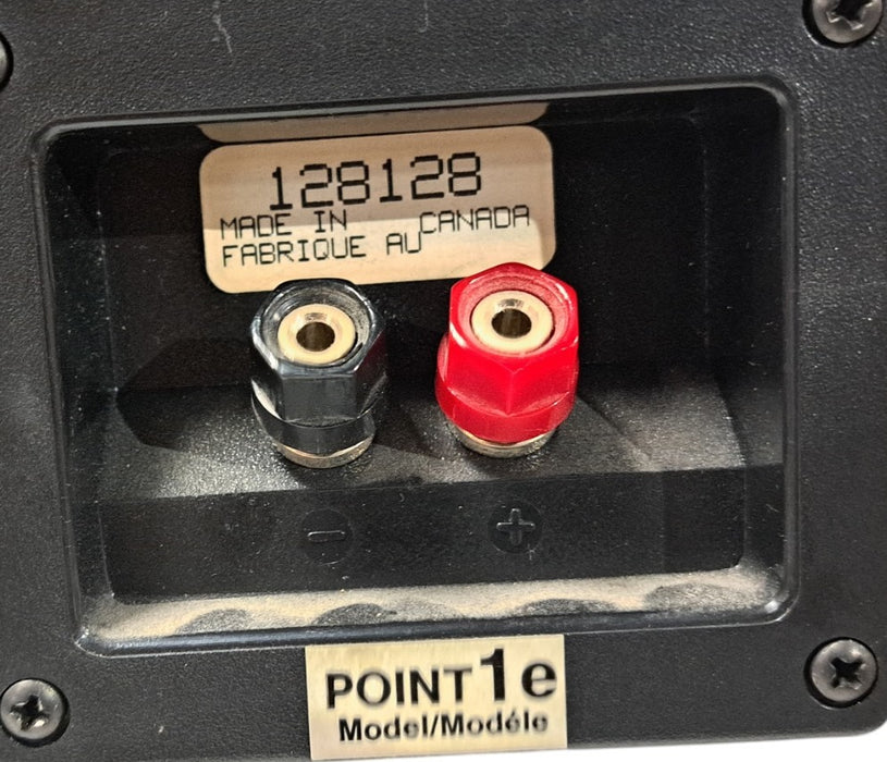 Energy Point 1e - Bookshelf Speakers Pair Black