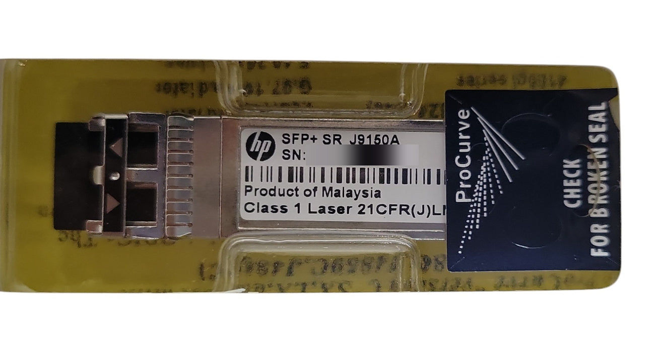 HP ProCurve J9150A X132 10G SFP+ SR Transceiver Module