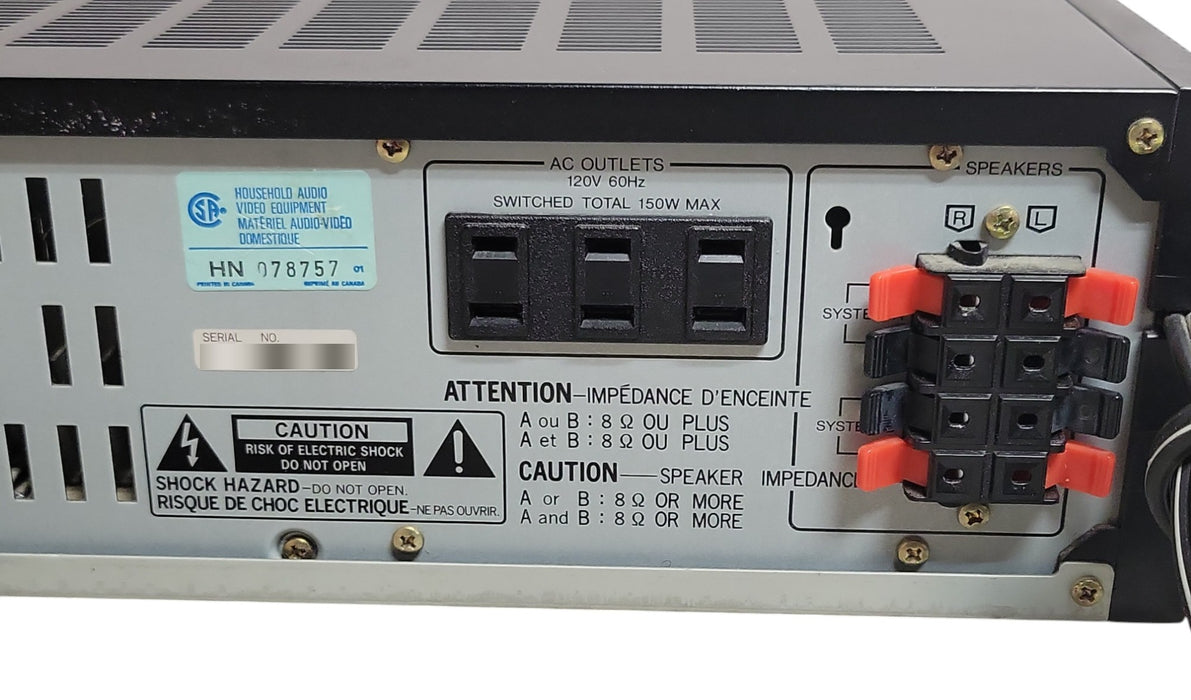 Sansui A-900P Integrated DC Servo Stereo Amplifier (READ)