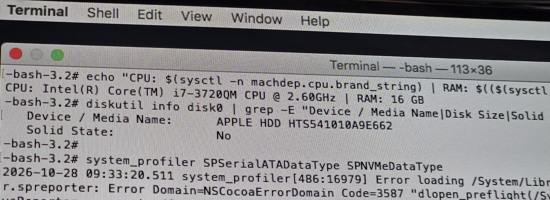 Apple Mac mini A1347 - Core i7-3720QM 16GB DDR3 1TB HDD