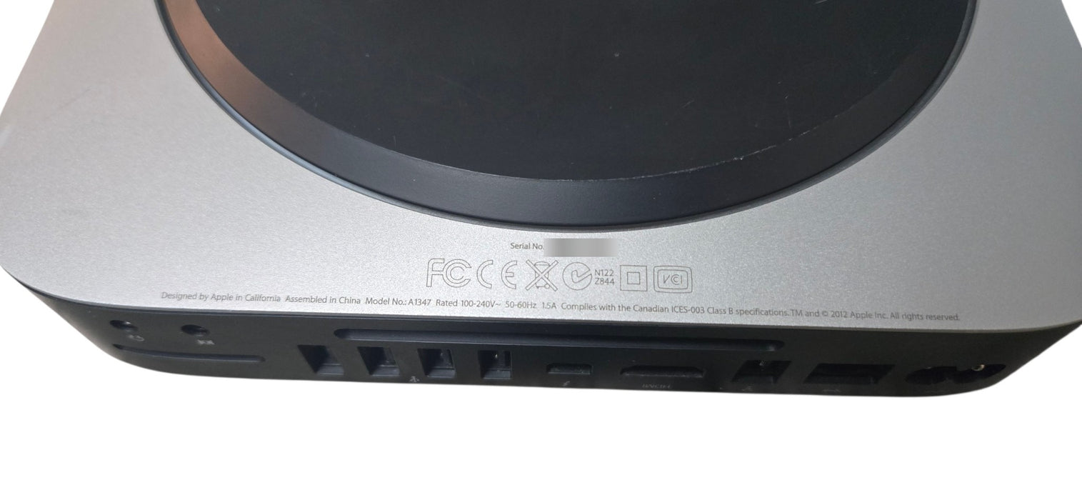 Apple Mac mini A1347 - Core i5-3210M 16GB DDR3 No HDD