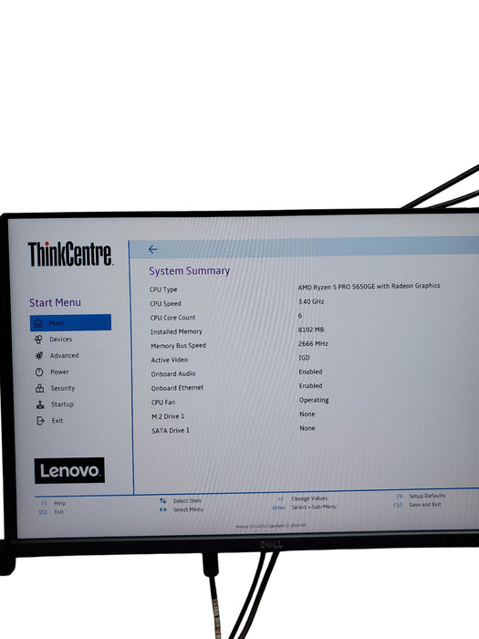 Lenovo ThinkCentre M75Q Gen 2 | Ryzen 5 PRO 5650GE W/ RADEON GRAPHICS NO-HDD/SSD