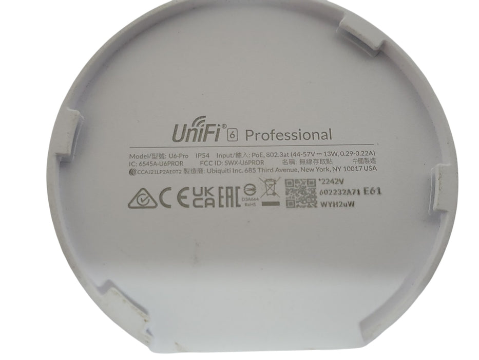 Ubiquiti UniFi 6 Professional U6-Pro - WiFi 6 Dual-Band Access Point ONLY