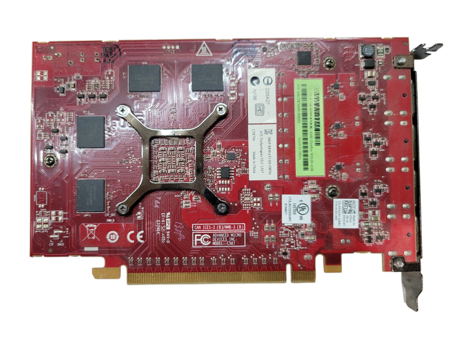 AMD FirePro W5100 4GB GDDR5 Workstation Graphics Card PCIe
