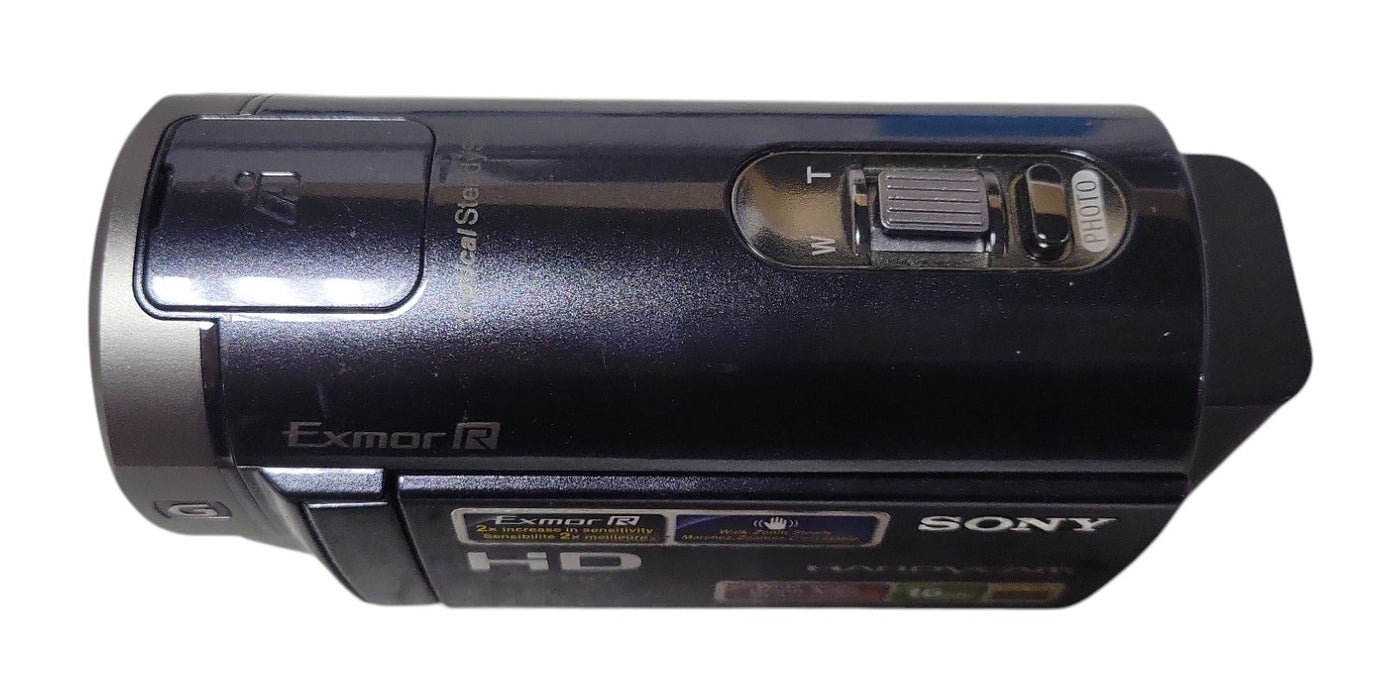 Sony Handycam HDR-CX300 HD AVCHD Camcorder 16GB Exmor R 12x Zoom (READ)