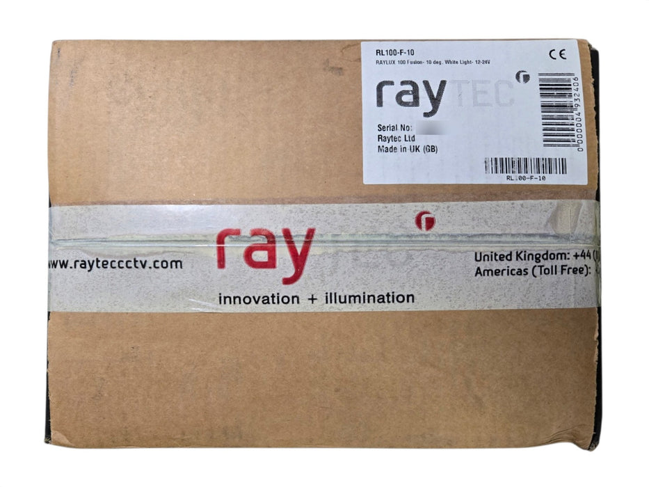 Raytec RAYLUX 100 Fusion RL100-F-10 White Light 10 deg 12-24V Illuminator
