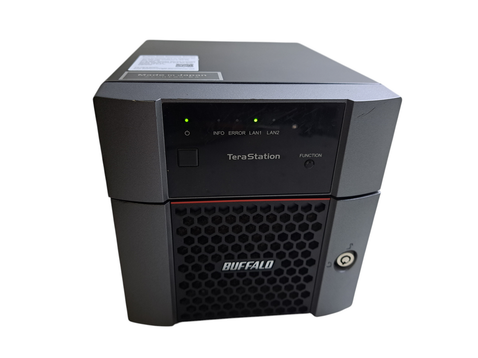 Buffalo TeraStation TS3210DN0402 | 2-Bay Network Attached Storage NAS | No HDD's