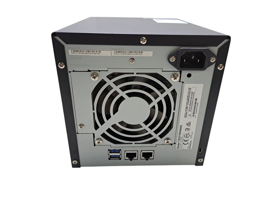 Buffalo TeraStation TS3210DN0402 | 2-Bay Network Attached Storage NAS | No HDD's