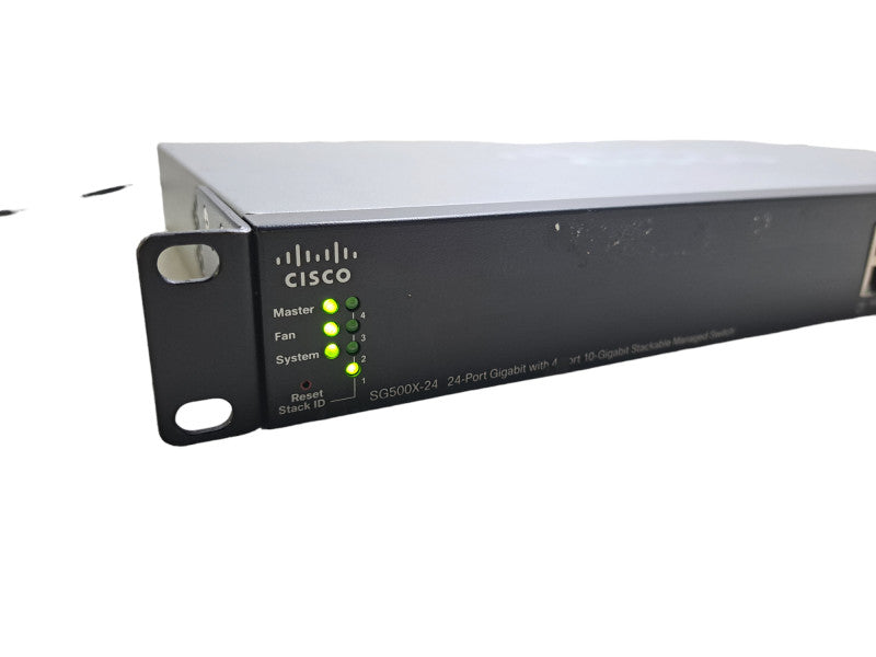 Cisco SG500X-24-K9 24-Port GbE w/ 4-Port 10GbE SFP+ Uplink Managed Switch
