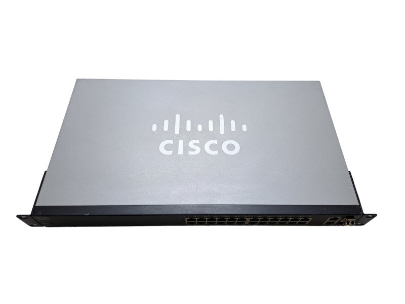 Cisco SG200-26P | 26-Port Gigabit PoE Smart Network Switch | 2x SFP Q