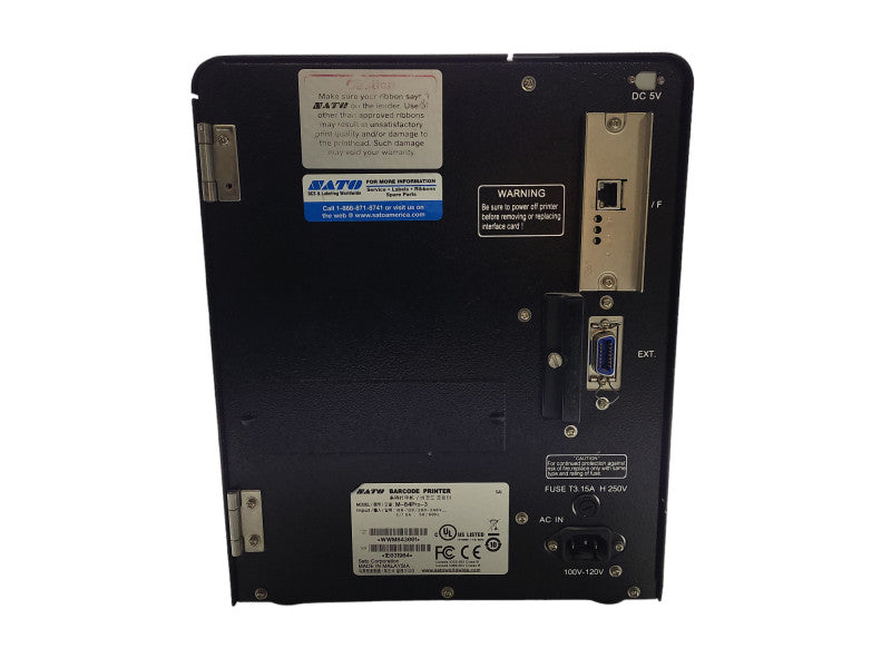 SATO M-84Pro-3 Industrial Thermal Transfer Barcode Label Printer $