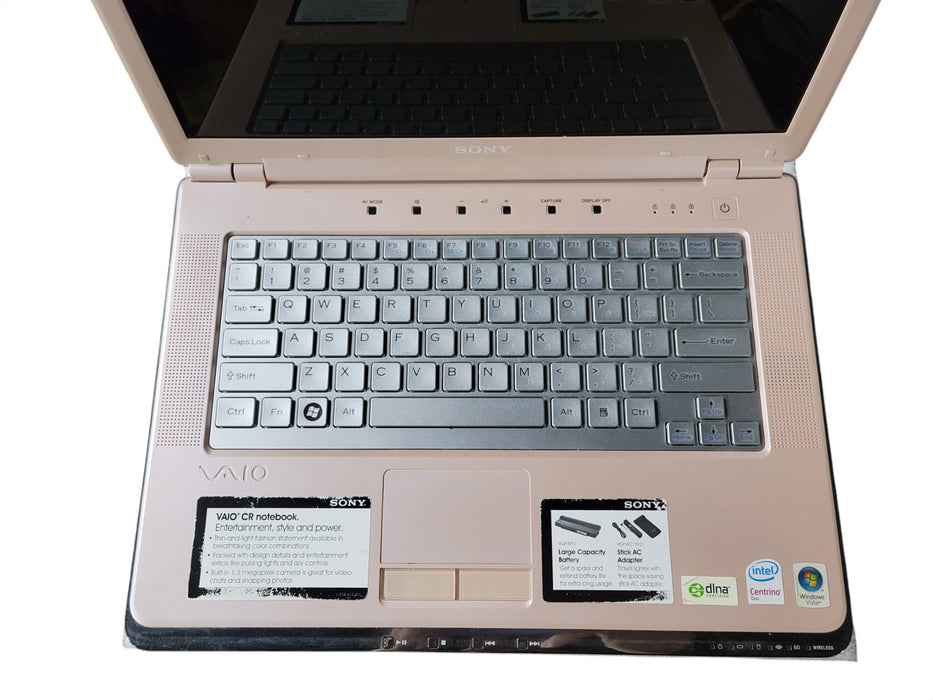 Sony VAIO VGN-CR120E - Core 2 Duo T7100 2GB DDR2 No Storage