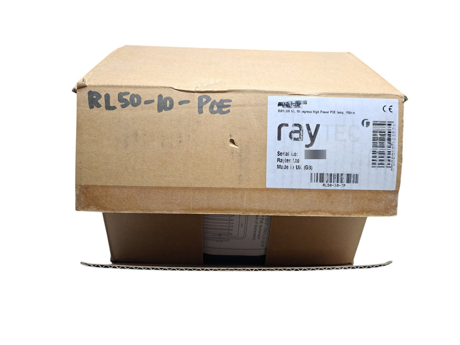Raytec RAYLUX 50 IP RL50-10-IP High Power PoE Illuminator 850nm (Open Box)