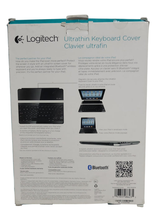 Logitech Ultrathin Keyboard Cover for iPad 2, iPad 3rd & 4th Generation