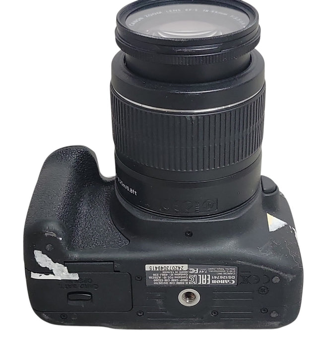 Canon EOS Rebel T7 DS126741 DSLR Camera w/ EF-S 18-55mm Lens (READ)