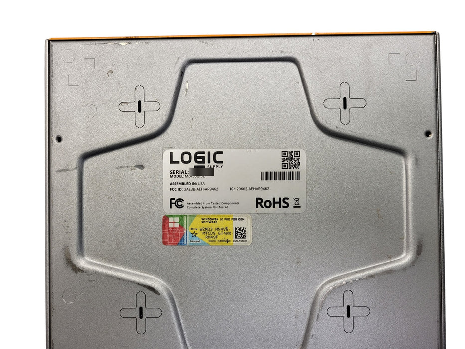 Logic Supply ML450G-52 - Core i3-6100TE 8GB DDR4 128GB SSD Mini Industrial PC