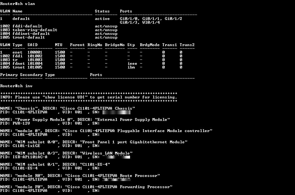 Cisco ISR 1100 C1101-4PLTEPWA - Gigabit Ethernet Router