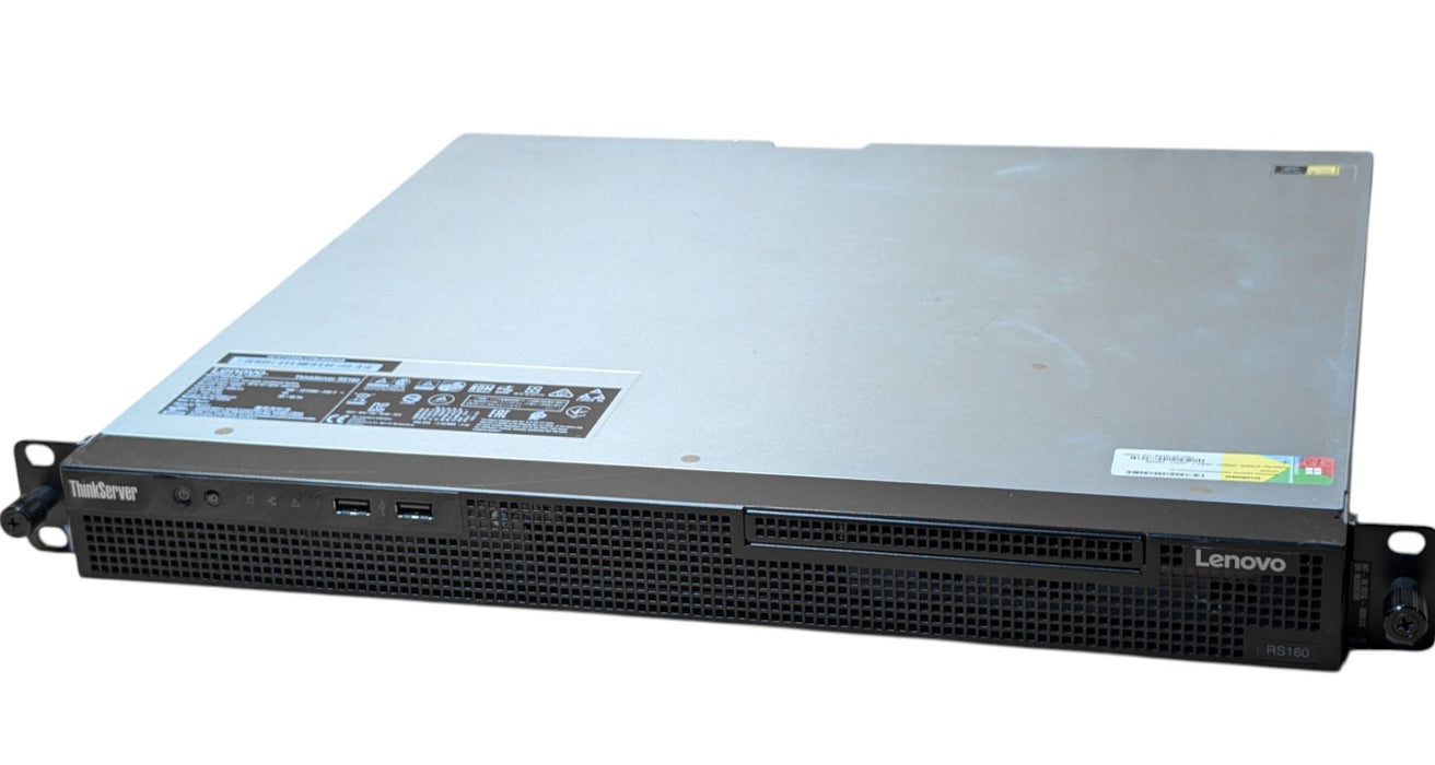 Lenovo ThinkServer RS160 - Xeon E3-1230 v5 32GB DDR4 No Drives 1U Server (READ)
