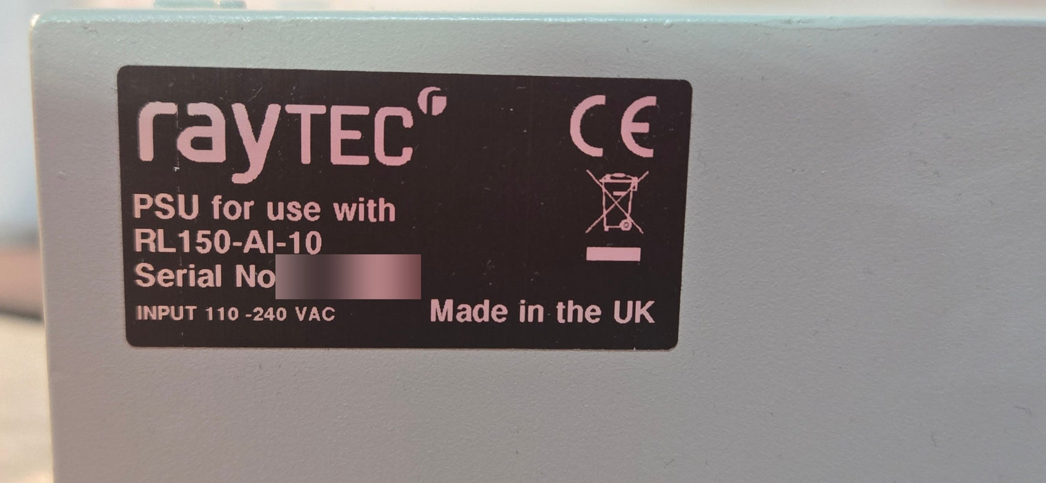 Raytec PSU for use with RL150-AI-10 - 110-240 VAC Power Supply Unit