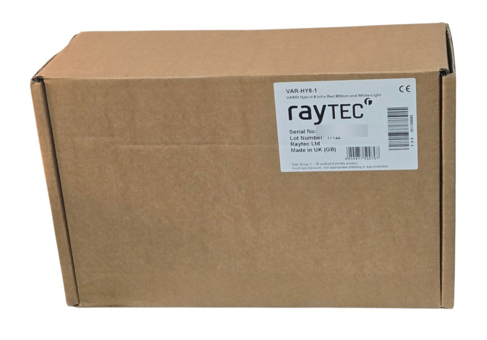 Brand New Raytec VARIO VAR-HY8-1 Hybrid 8 Infra-Red & White-Light Illuminator