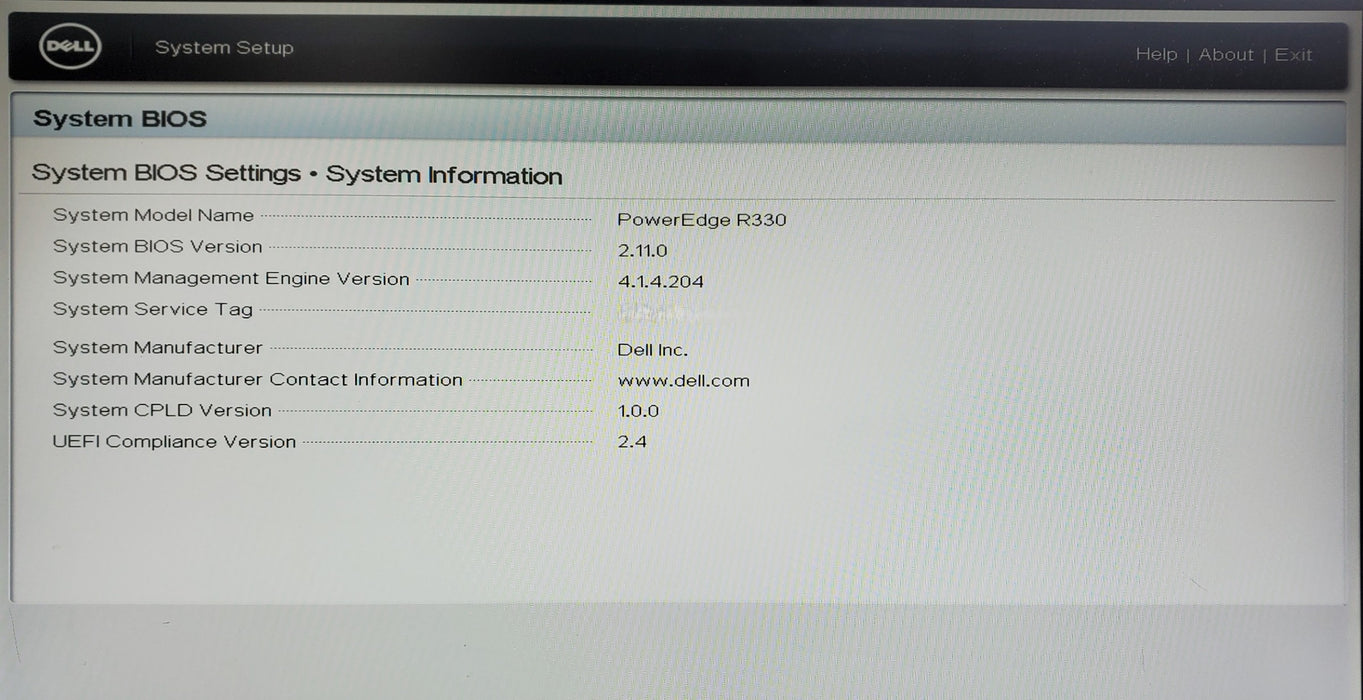 Dell PowerEdge R330 - Xeon E3-1270 v6, 32GB DDR4, H330 - No HDD