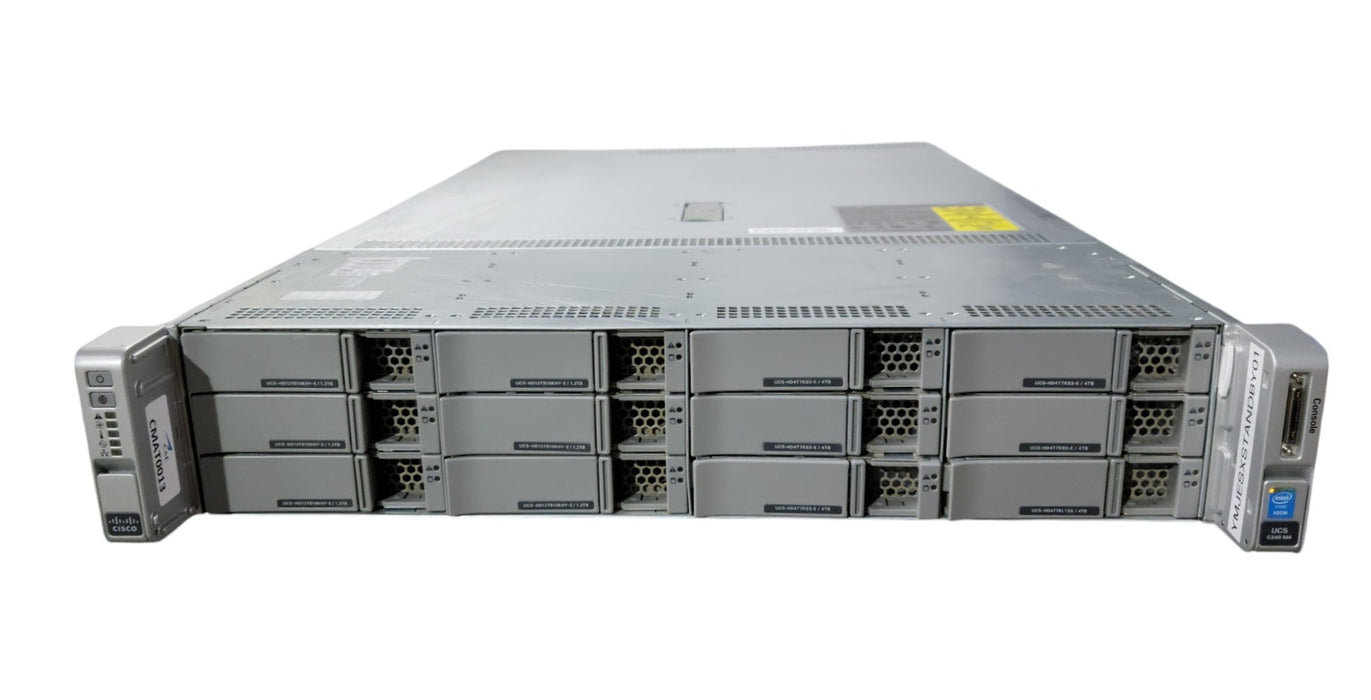 Cisco UCS C240 M4 LFF - 2x Xeon E5-2660 v3 32GB DDR4 12x 3.5" Bays 2x 1200W