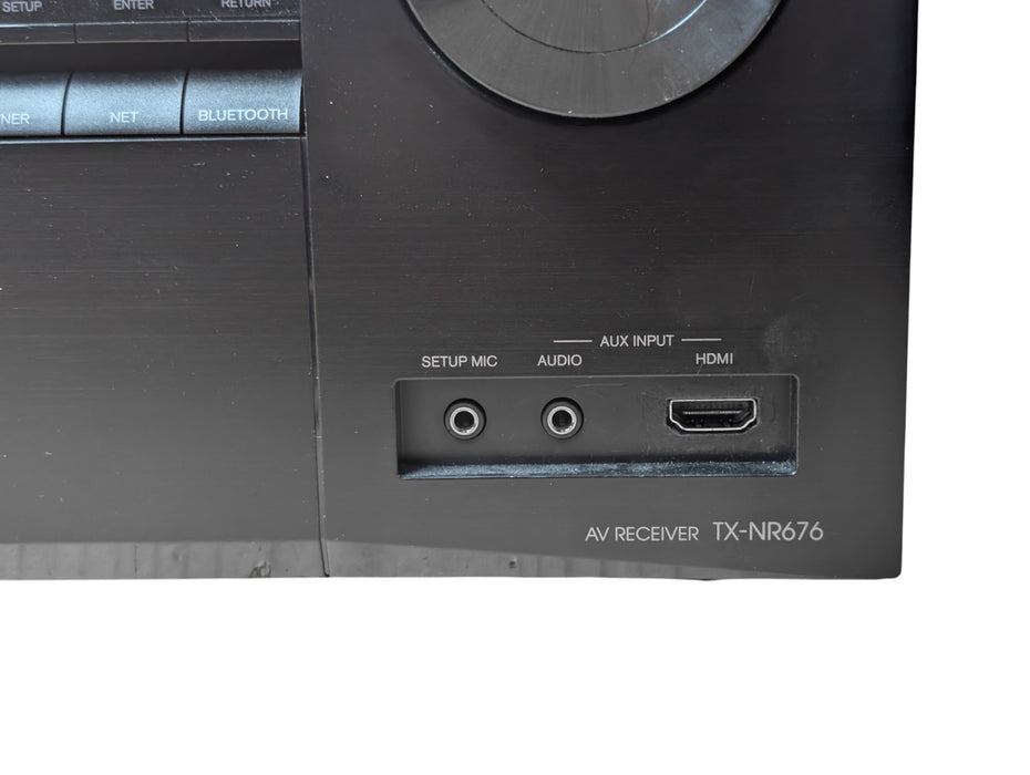 Onkyo TX-NR676 7.2 Channel Network A/V Receiver 4K HDR Dolby Atmos