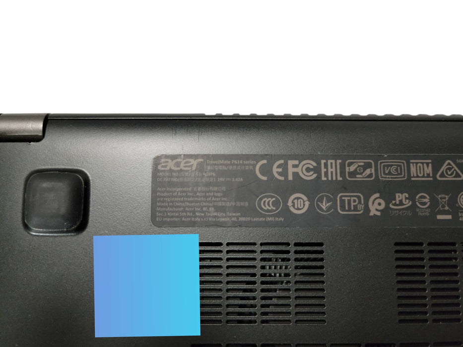 Acer TravelMate P614-51 - Core i5-8265U 16GB DDR4 256GB NVMe + Power Adapter