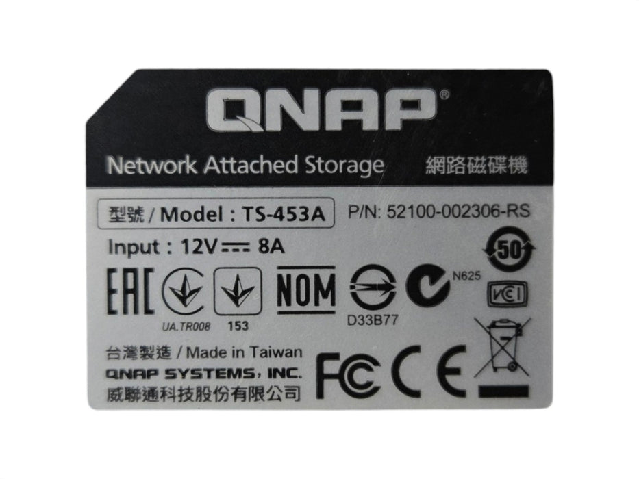 QNAP TS-453A - 4-Bay Network Attached Storage NAS Enclosure (READ)