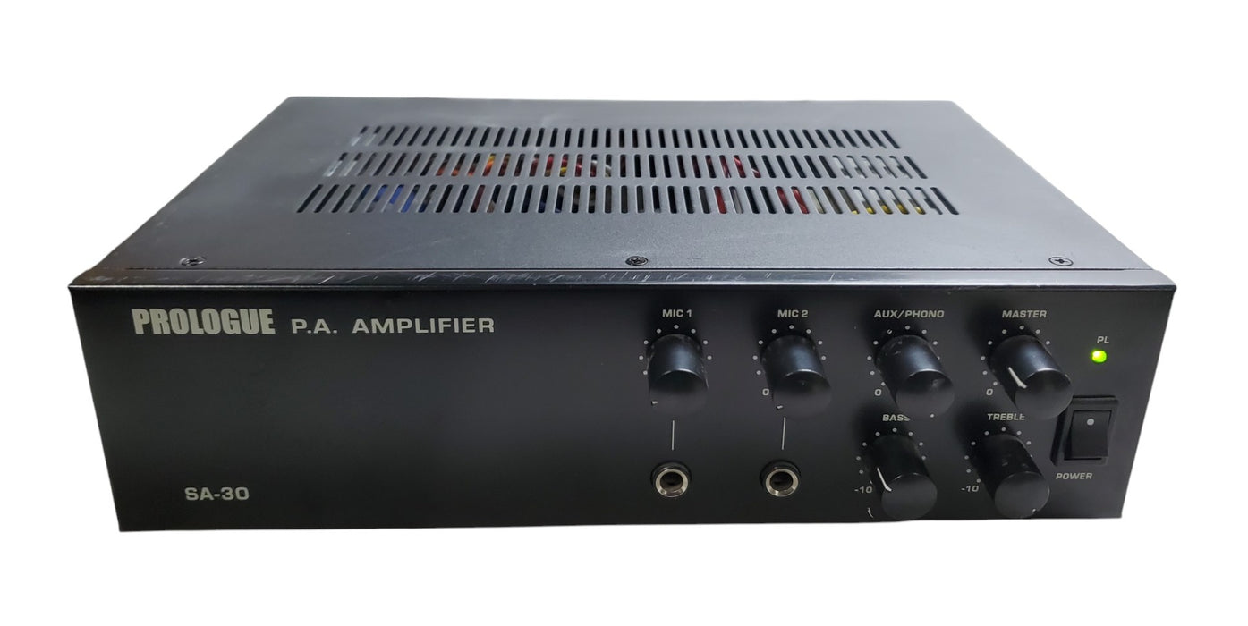 Prologue SA-30 30W Commercial PA Mixer Amplifier