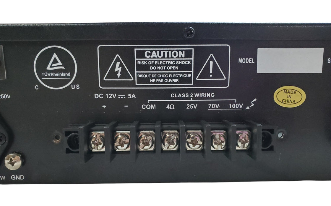 Prologue SA-30 30W Commercial PA Mixer Amplifier