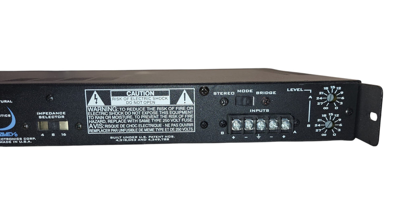 Peavey IPS 150 Architectural Acoustics Dual Power Amplifier 1U Rackmount