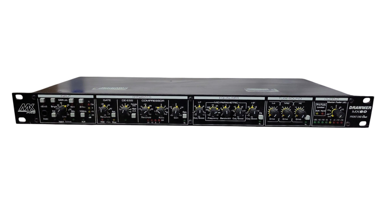 Drawmer MX60 Front End One - Microphone Preamp Channel Strip