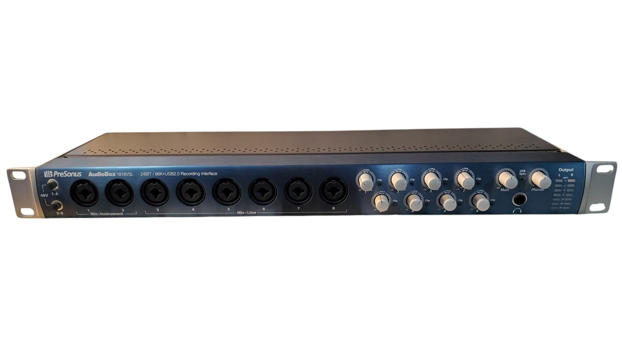 PreSonus AudioBox 1818VSL 24Bit 96k USB 2.0 Recording Interface W/ AC Adapter
