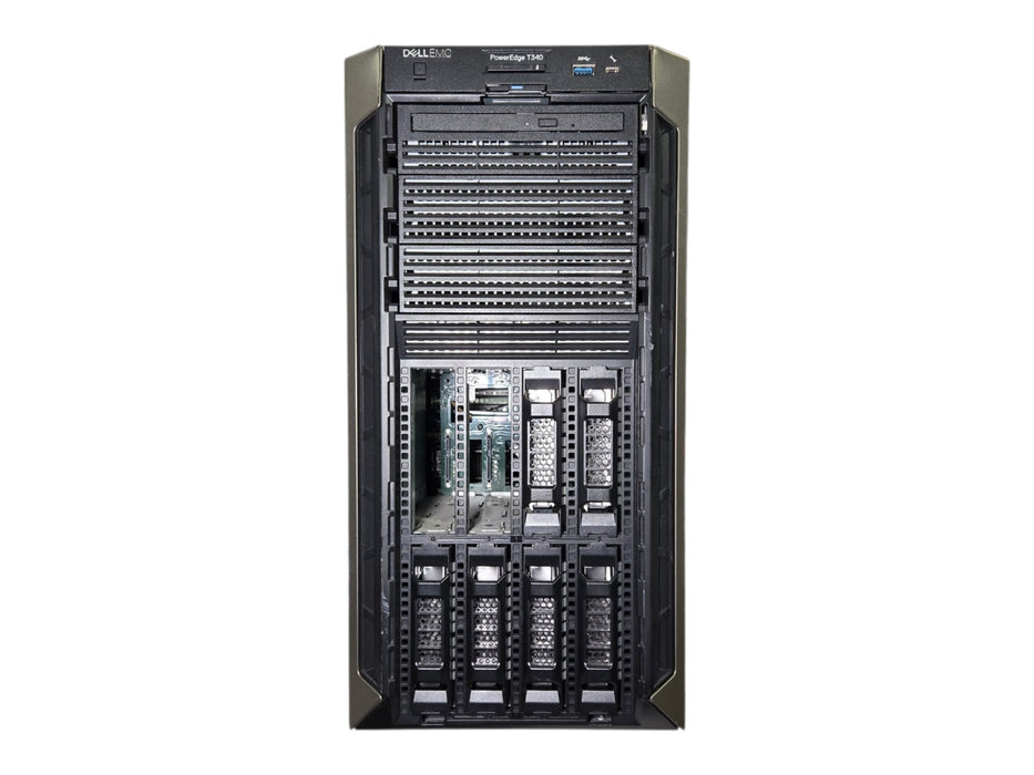 Dell PowerEdge T340 Tower Server - Xeon E-2234 24GB DDR4 PERC H730 495W PSU