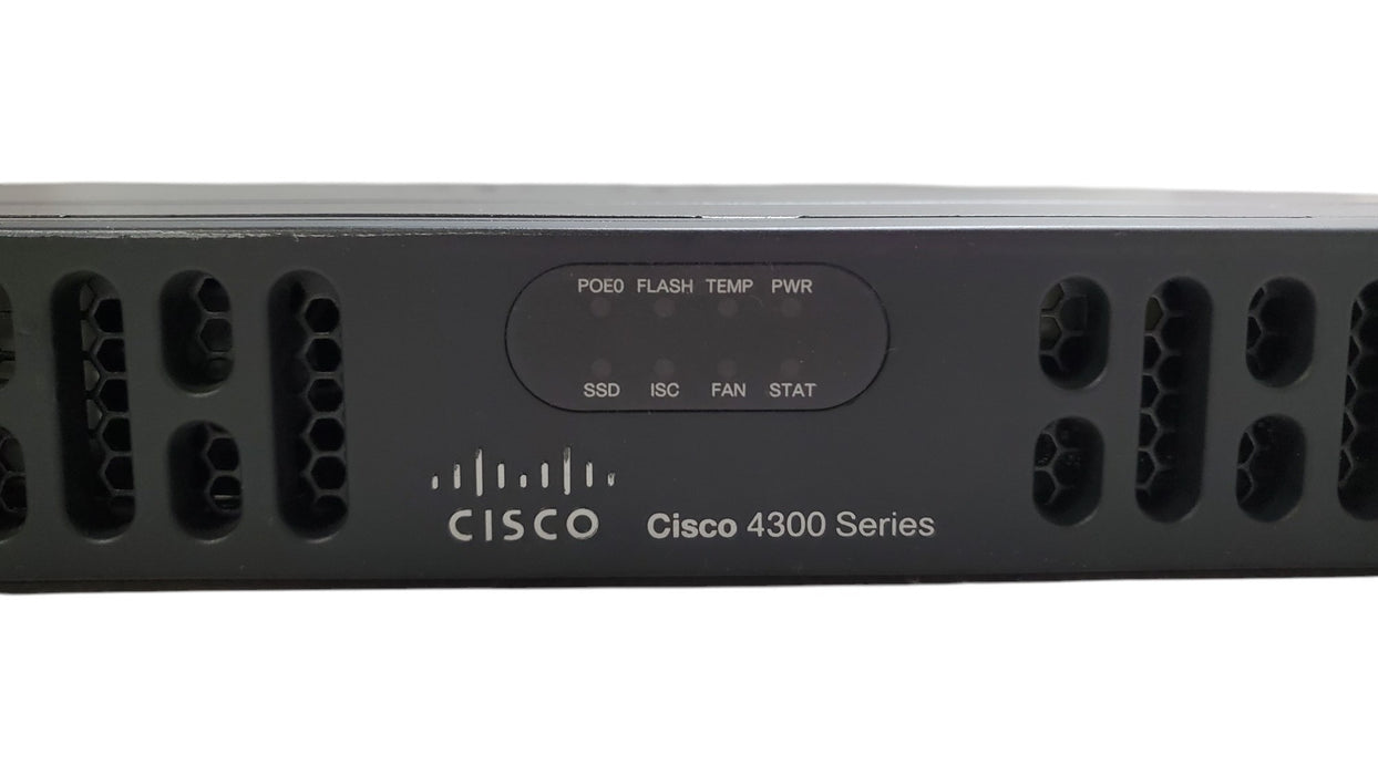 Cisco ISR4331/K9 ISR 4300 Series Integrated Services Router - No Clock Issue