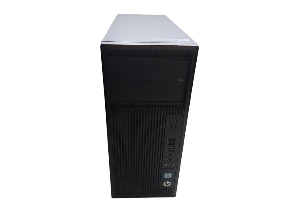 HP Z240 Tower Workstation | Intel Core i7-7700K, 16GB DDR4, Quadro M2000, No HDD