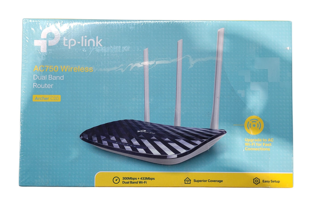 TP-Link Archer C20 - AC750 Wireless Dual Band Router