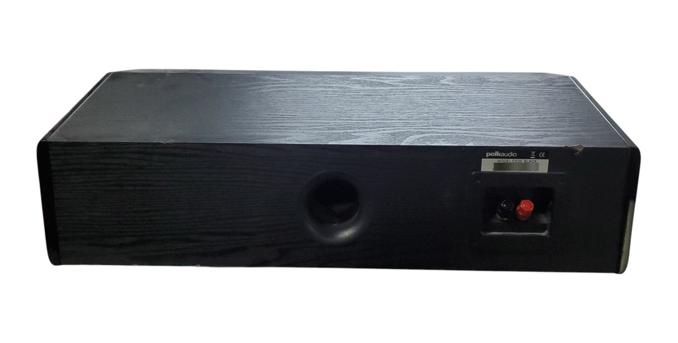 Polk Audio CS20 - Center Channel Speaker Black