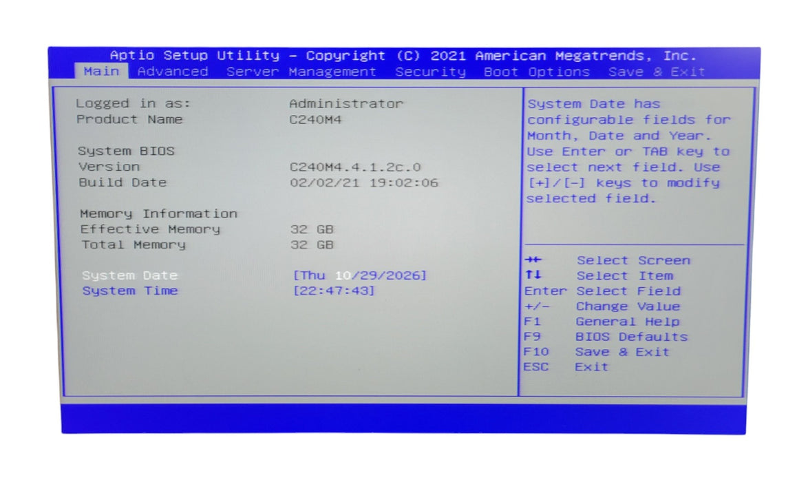 Cisco UCS C240 M4 - 2x Xeon E5-2660 v3 32GB 2x 1200W PSU
