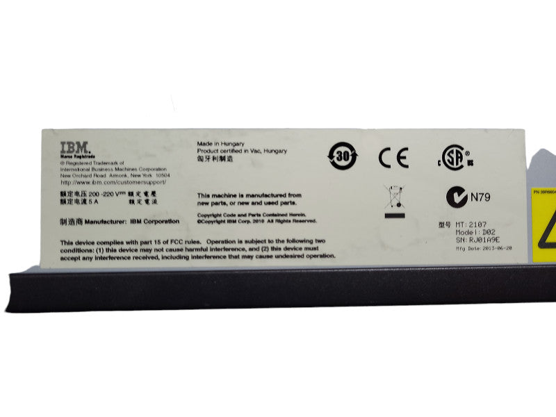 IBM System Storage 2107 D02 24x 2.5\\" SAS Bay Dual Controller Dual PSU $