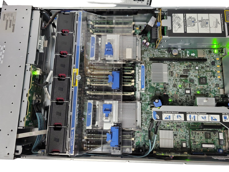 HP Proliant DL380p G8, 2x Xeon E5-2690 2.9GHz 8C, 96GB, P420i, 8x 2.5\\" READ _