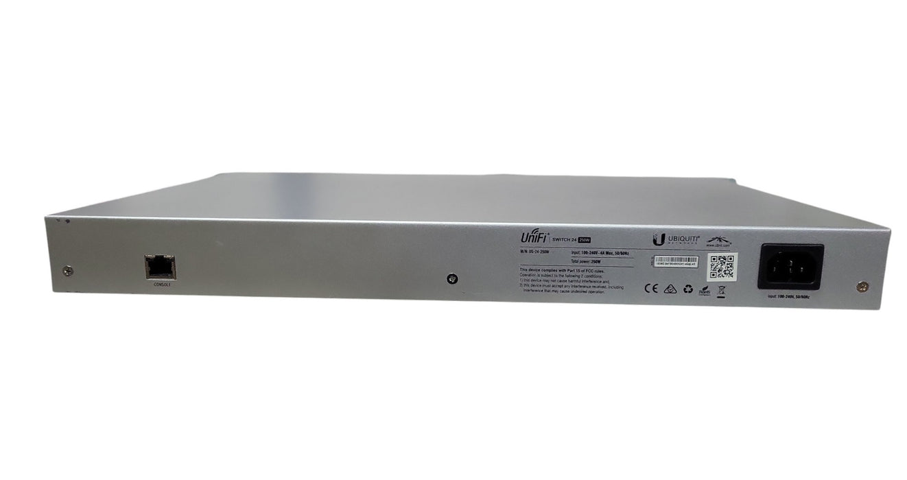 Ubiquiti UniFi US-24-250W - 24-Port Gigabit PoE+ Managed Switch 2x SFP (READ)