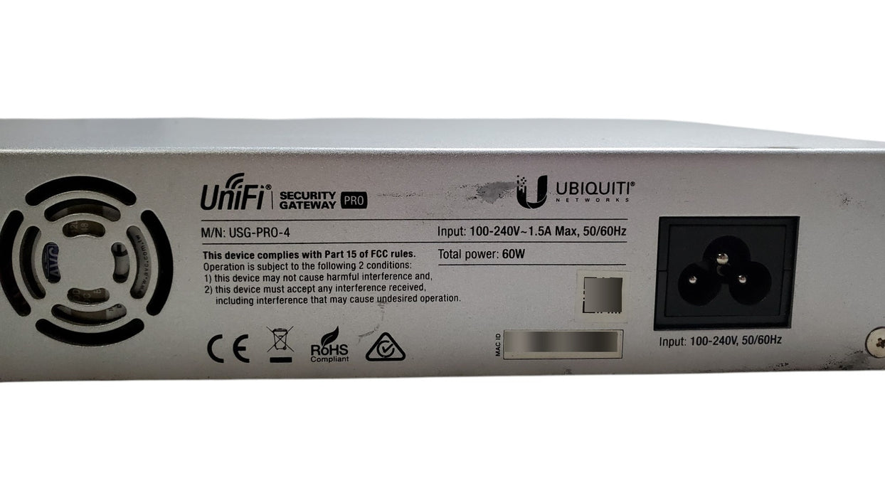 Ubiquiti UniFi Security Gateway Pro USG-PRO-4 Enterprise Gateway Router