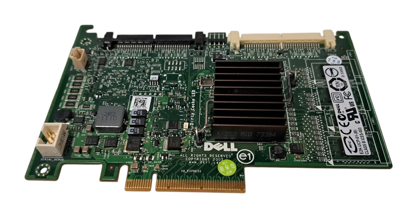 E2K-UCP-61 DELL POWEREDGE PERC 6/I SAS PCI-E RAID CONTROLLER