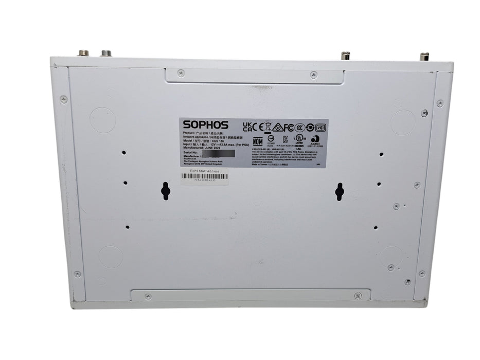 Sophos XGS 136 Network Security Firewall Appliance *READ*