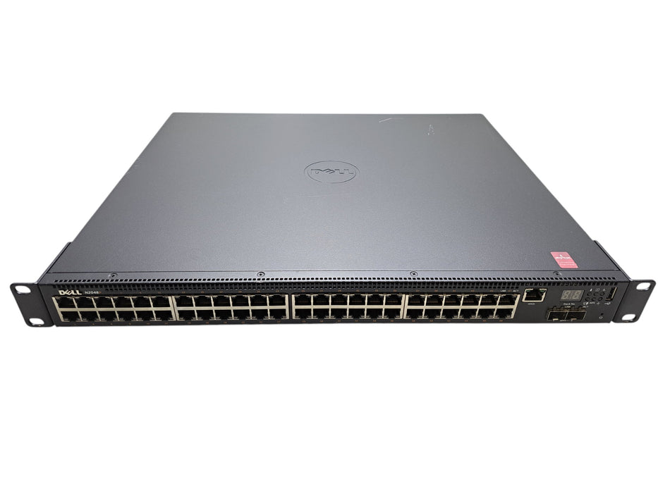 Dell Networking N2048P - 48-Port PoE+ Gigabit Switch 2x 10GbE SFP+