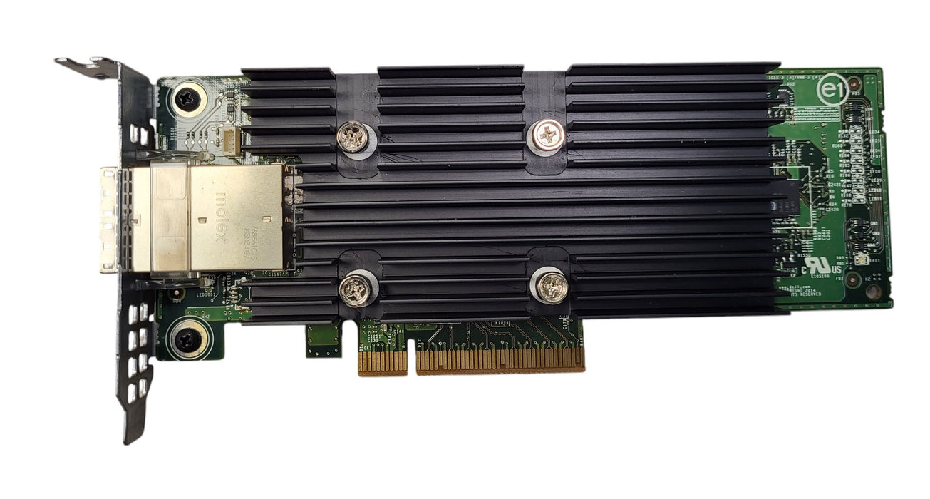 Dell 0T93GD SAS 12Gbps Dual Port External Host Bus Adapter HBA Low Profile