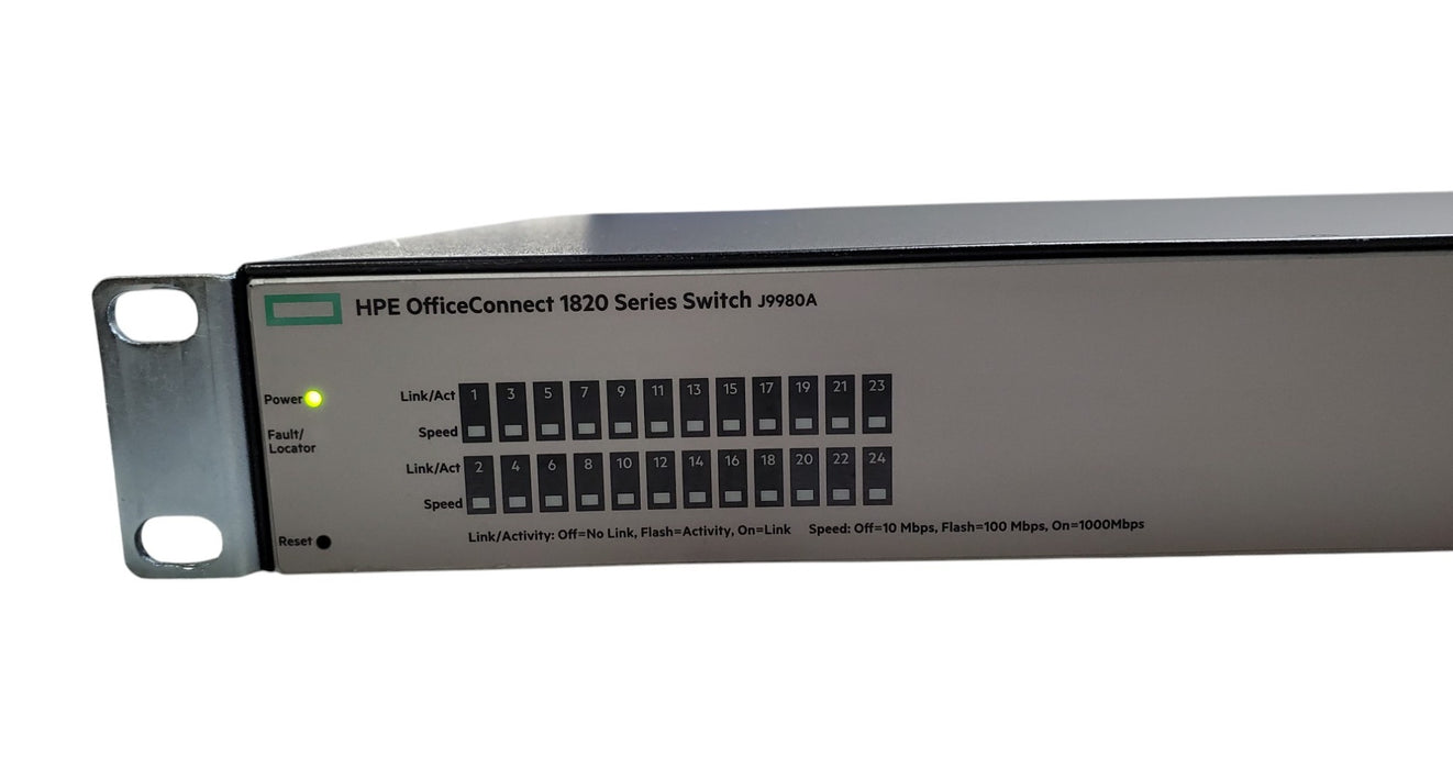 HPE OfficeConnect 1820-24G | 24-Port Gigabit Ethernet Switch | J9980A